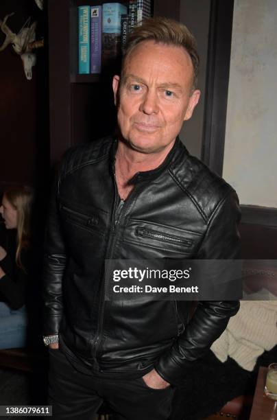 Jason Donovan attends Piers Adam's birthday party at The Walmer Castle on March 17, 2022 in London, England.