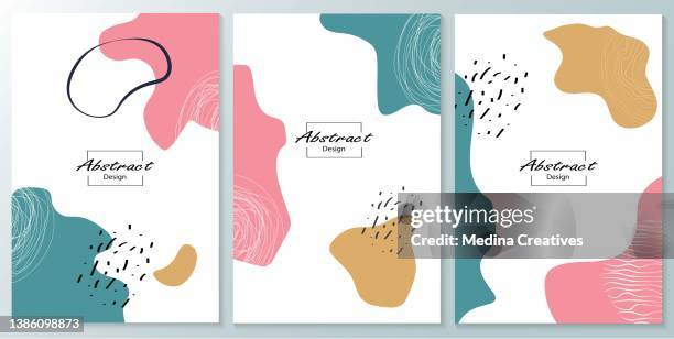 abstract background. modern design template minimal style - different professions stock illustrations
