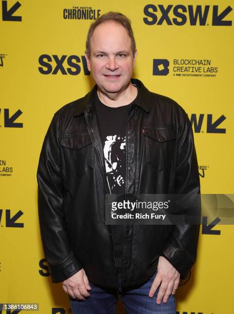 Eddie Trunk attends the premiere of "DIO Dreamers Never Die" during the 2022 SXSW Conference and Festivals at Paramount Theatre on March 17, 2022 in...