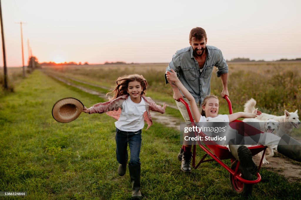 Faster daddy, faster