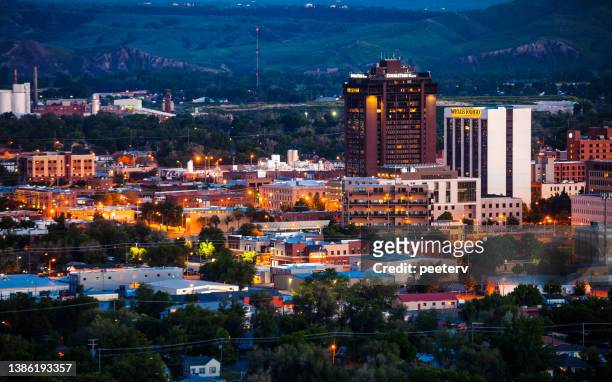 billings, montana - montana western usa stock pictures, royalty-free photos & images