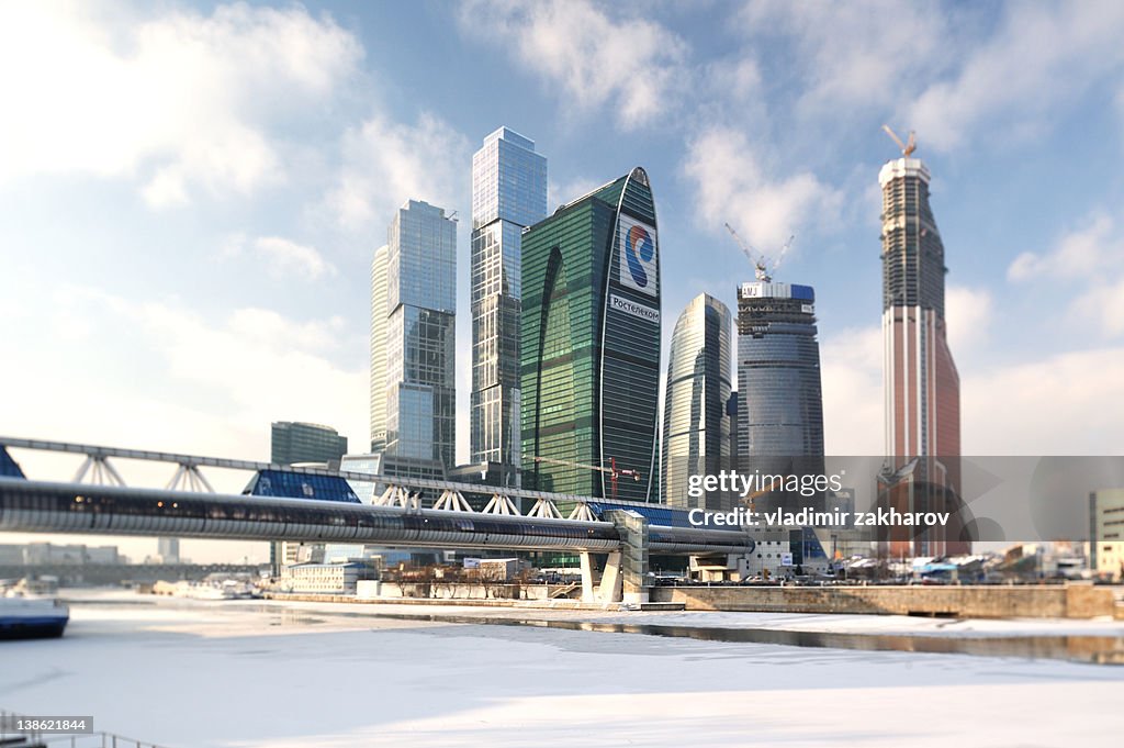 Moscow city view