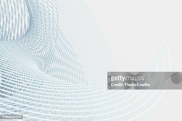 intertwined curved lines mesh background - ワイヤーメッシュ ストックフォトと画像