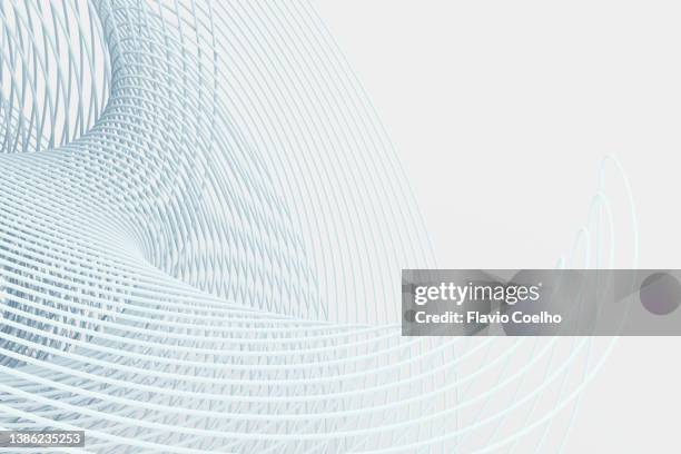 intertwined curved lines mesh background - string stock pictures, royalty-free photos & images