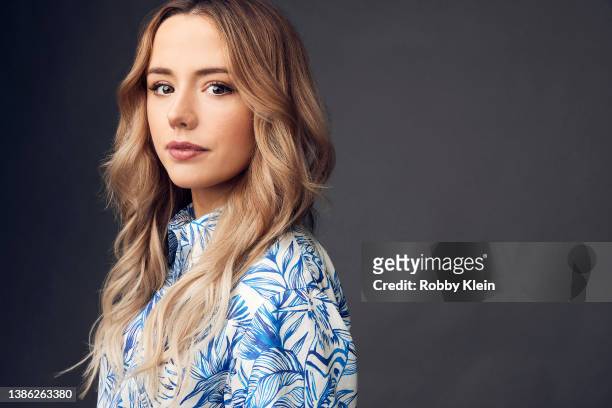 Lily Mo Sheen of The Unbearable Weight of Massive Talent poses for a portrait during 2022 SXSW Film Festival Portrait Studio the on March 12, 2022 in...