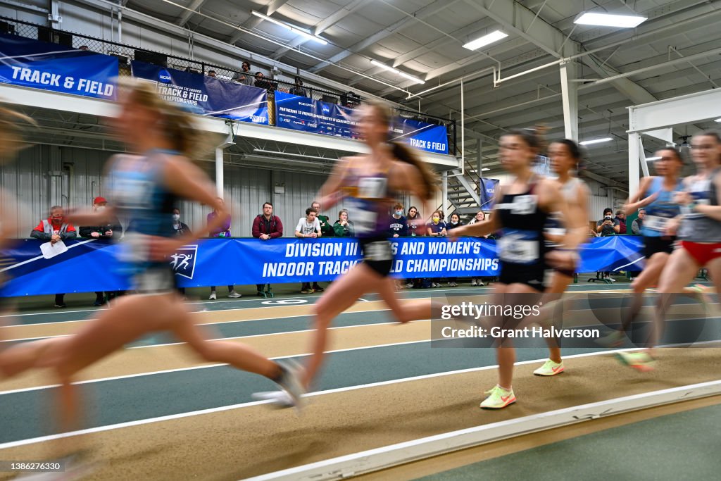Athletes compete during during the Division III Men's and Women's Athletes compete during during the Division III Men's and Women's