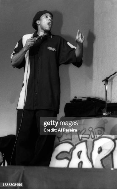 Comedian Ricky Harris performs at Russell Simmons' Def Comedy Jam on June 10, 1993 in New York City.