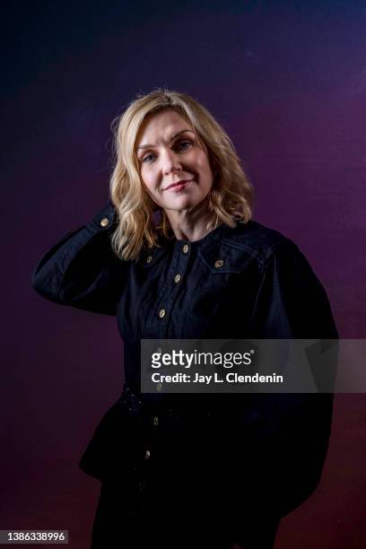 Actress Rhea Seehorn from 'Linoleum' is photographed for Los Angeles Times on March 12, 2022 at SXSW Film Festival in Austin, Texas. PUBLISHED IMAGE....