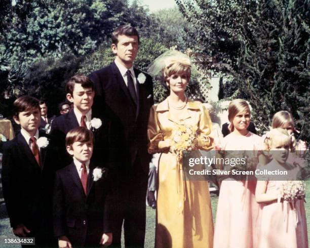 Barry Williams, US actor, Christopher Knight, US actor, Mike Lookinland, US actor, Robert Reed , Florence Henderson, US actress, Maureen McCormick,US...