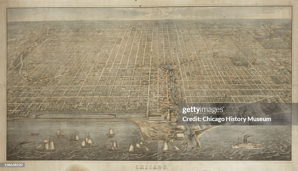 Bird's-Eye View Of Chicago