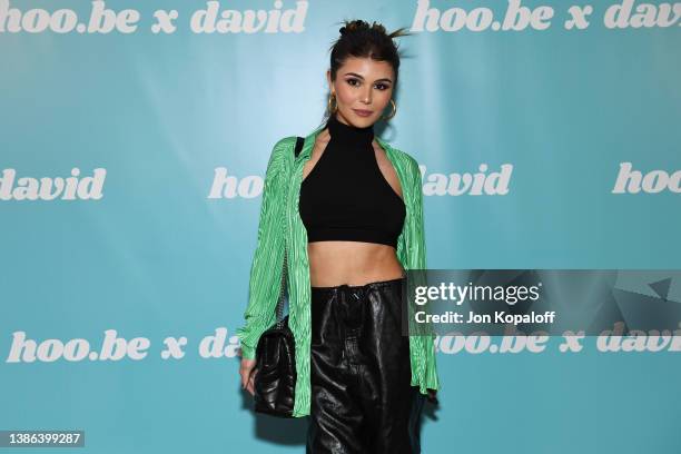 Olivia Jade attends hoo.be fest hosted by David Dobrik on March 17, 2022 in Sherman Oaks, California.