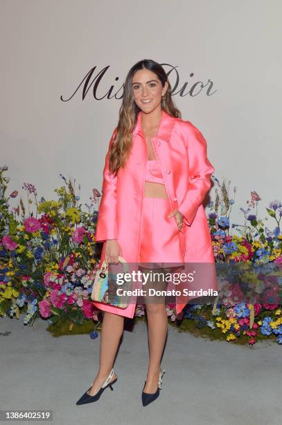 Isabelle Fuhrman attends the Miss Dior Millefiori Garden Pop-Up Opening on March 18, 2022 in Los Angeles, California.