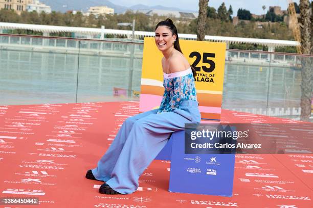 Actress Blanca Suarez attends the 'El Test' photocall during the 25th Malaga Film Festival day 2 on March 19, 2022 in Malaga, Spain.