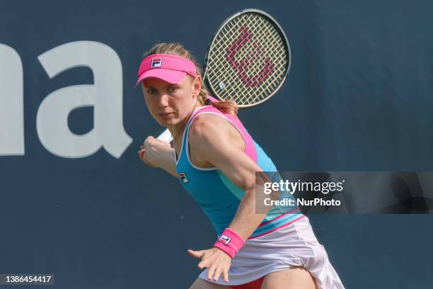 Libema Open 2023 Game in Hertogenbosch. Womens double game match between the team of Ekaterina Alexandrova of Russia the title holder and winner of...