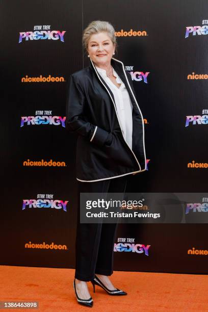 Kate Mulgrew attends the Star Trek: Prodigy screening at BAFTA on March 19, 2022 in London, England.