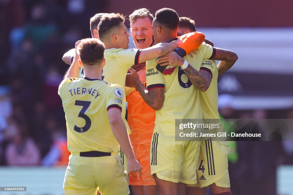 Aston Villa v Arsenal - Premier League