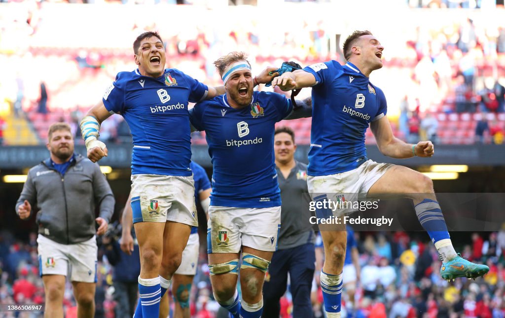 Wales v Italy - Guinness Six Nations