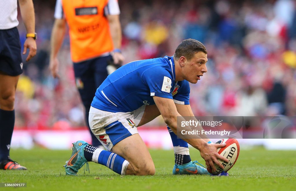 Wales v Italy - Guinness Six Nations