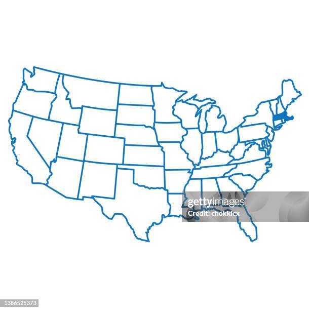 massachusetts staatssymbol - us state stock-grafiken, -clipart, -cartoons und -symbole