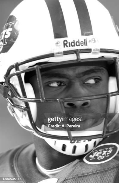 Running Back Curtis Martin is shown in action during the Baltimore Ravens vs New York Jets game at The Meadowlands on November 14, 2004 in East...