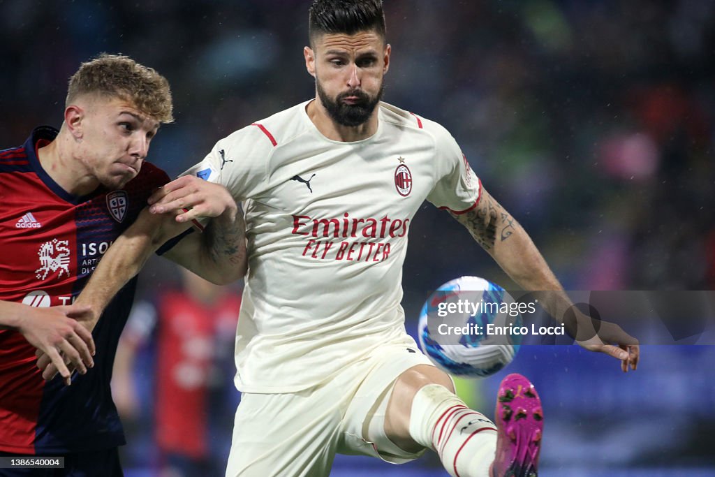 Cagliari Calcio v AC Milan - Serie A