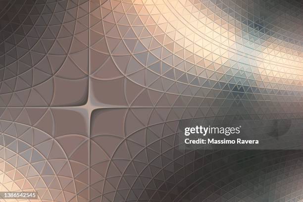 metallic mosaic reflection - architecture close up stock pictures, royalty-free photos & images