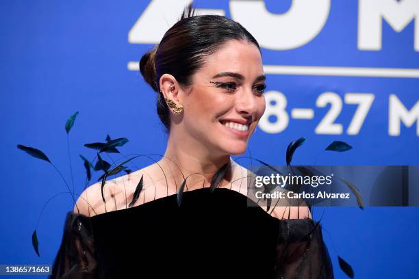 Attends the 'Canallas' premiere during the 25th Malaga Film Festival day 2 on March 19, 2022 in Malaga, Spain.