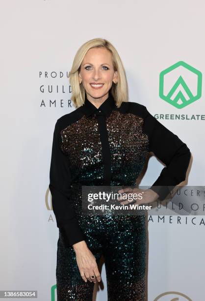 Marlee Matlin attends the 33rd Annual Producers Guild Awards at Fairmont Century Plaza on March 19, 2022 in Los Angeles, California.
