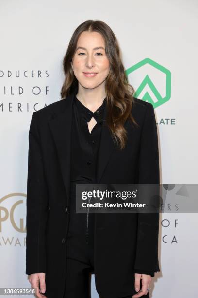 Alana Haim attends the 33rd Annual Producers Guild Awards at Fairmont Century Plaza on March 19, 2022 in Los Angeles, California.