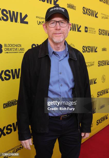 Ron Howard attends the premiere of "We Feed People" during the 2022 SXSW Conference and Festivals at The Paramount Theatre on March 19, 2022 in...