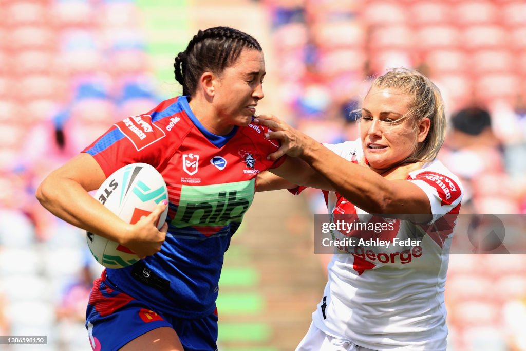 NRLW Rd 4 - Knights v Dragons