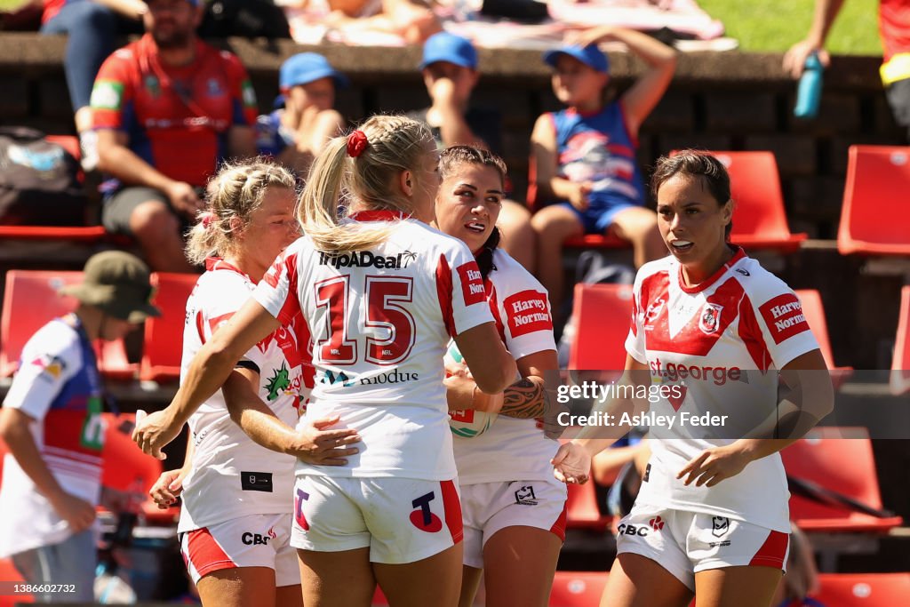 NRLW Rd 4 - Knights v Dragons