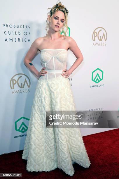 Kristen Stewart attends the 33rd Annual Producers Guild Awards at Fairmont Century Plaza on March 19, 2022 in Los Angeles, California.