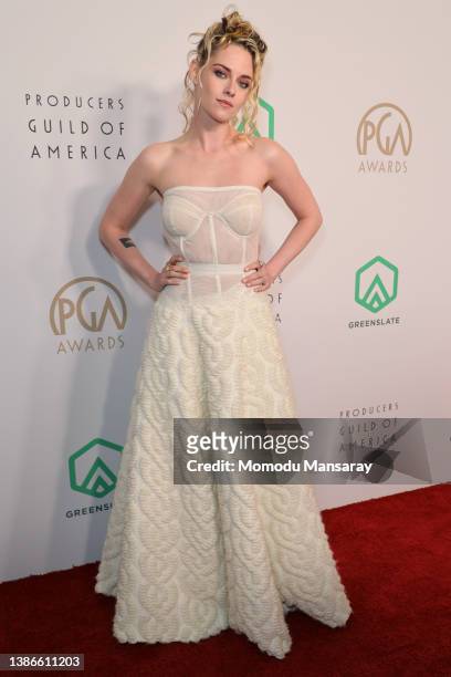 Kristen Stewart attends the 33rd Annual Producers Guild Awards at Fairmont Century Plaza on March 19, 2022 in Los Angeles, California.