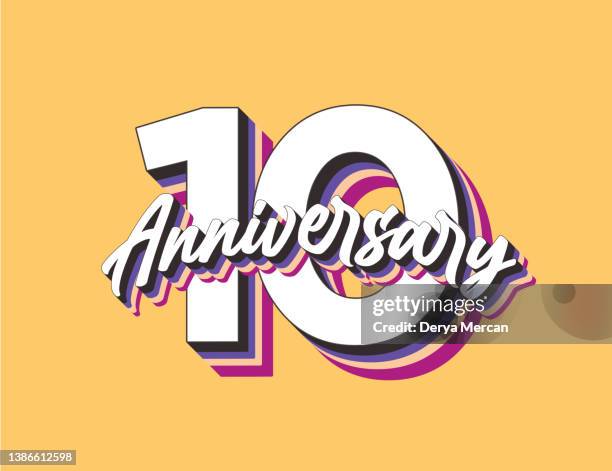 10 Years Lettering Number 10 Birthday Photos and Premium High Res Pictures - Getty Images