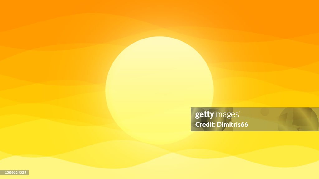 Fondo abstracto de verano