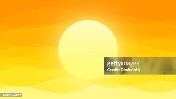 summer abstract background - sun stock illustrations