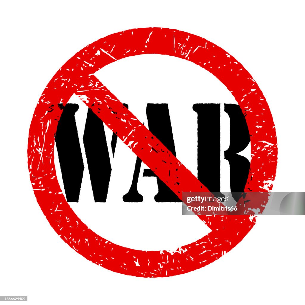 No o stop al segno di guerra