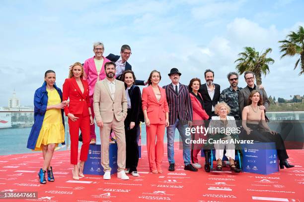 Actors Esperanza Pedreño, Carolina Cerezuela, Carlos Chamarro, Arturo Valls, Javier Botet, Ana Milan, Silvia Wheeler, Alex O'Doherty, Esperanza...