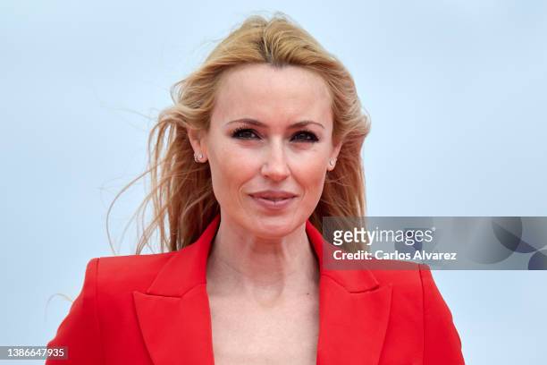 Actress Carolina Cerezuela attends the 'Camera Cafe' photocall during the 25th Malaga Film Festival day 3 on March 2, 2022 in Malaga, Spain.
