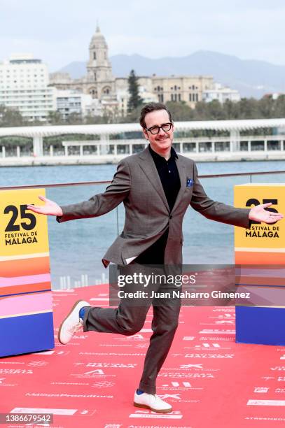 Joaquin Reyes attends the 'Camera Cafe' photocall during 25th Malaga Film Festival on March 20, 2022 in Malaga, Spain.