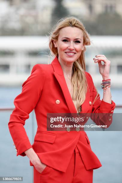 Carolina Cerezuela attends the 'Camera Cafe' photocall during 25th Malaga Film Festival on March 20, 2022 in Malaga, Spain.