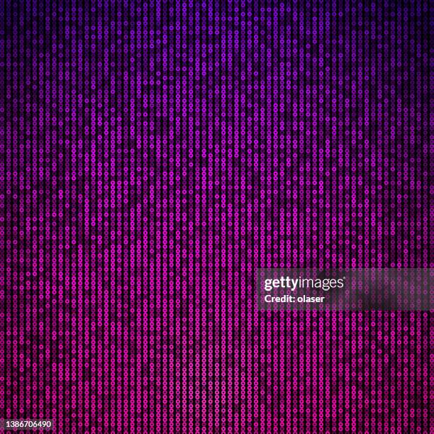 purple glitter background pattern - sequin stock illustrations stock illustrations