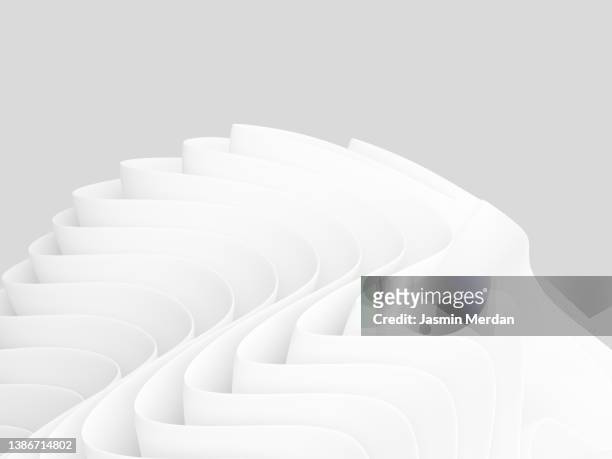 white abstract background - 3d pattern black and white stockfoto's en -beelden