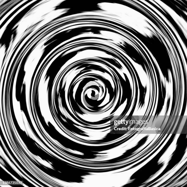 monochromatic swirling pattern - whirlpool stock illustrations