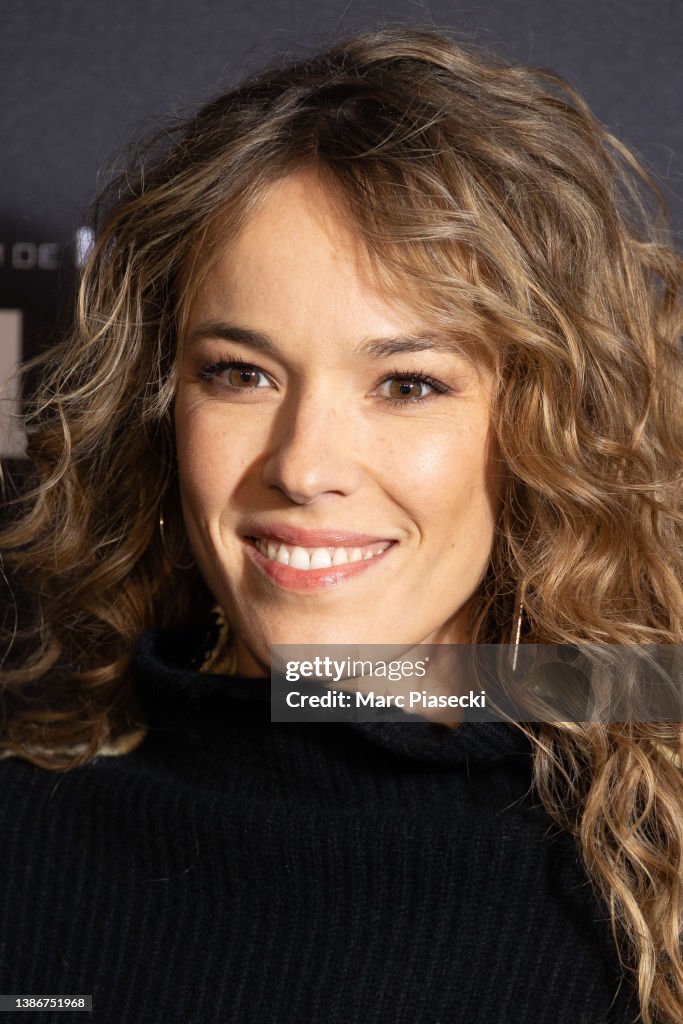 Actress Elodie Fontan attends the "Ambulance" premiere at Cinema UGC
