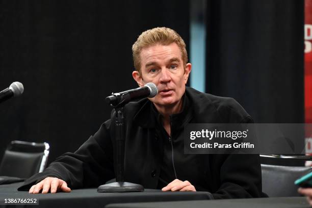 Actor James Marsters speaks onstage during 2022 Fandemic Tour at Georgia World Congress Center on March 20, 2022 in Atlanta, Georgia.