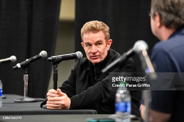 Actor James Marsters speaks onstage during 2022 Fandemic Tour at Georgia World Congress Center on March 20, 2022 in Atlanta, Georgia.