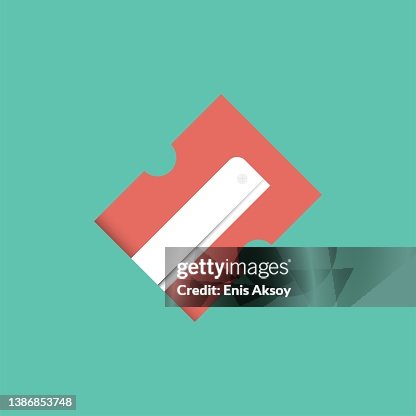 Sharpener flat icon Sharpener flat icon