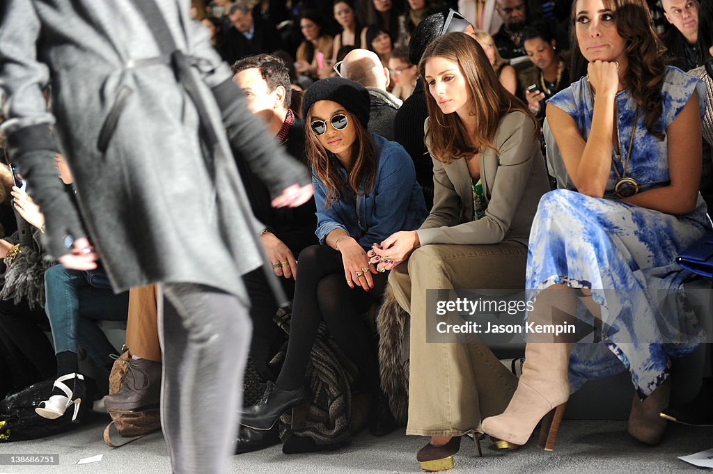 Rebecca Taylor - Front Row - Fall 2012 Mercedes-Benz Fashion Week